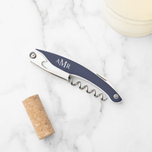 Classic Personalised Monogram Corkscrew