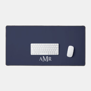 Classic Personalised Monogram Desk Mat