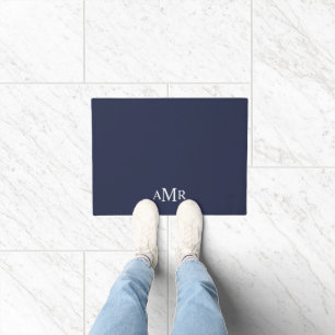 Classic Personalised Monogram Doormat