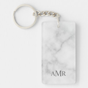 Classic Personalised Monogram Key Ring