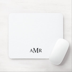 Classic Personalised Monogram Mouse Pad