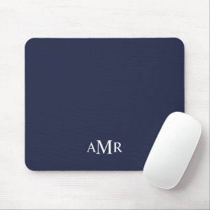 Classic Personalised Monogram Mouse Pad
