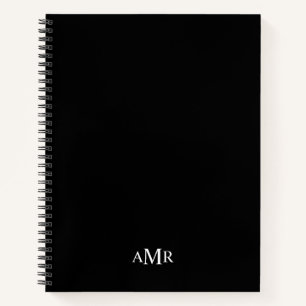 Classic Personalised Monogram Notebook