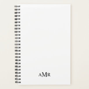 Classic Personalised Monogram Planner