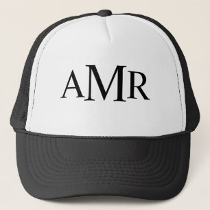 Classic Personalised Monogram Trucker Hat