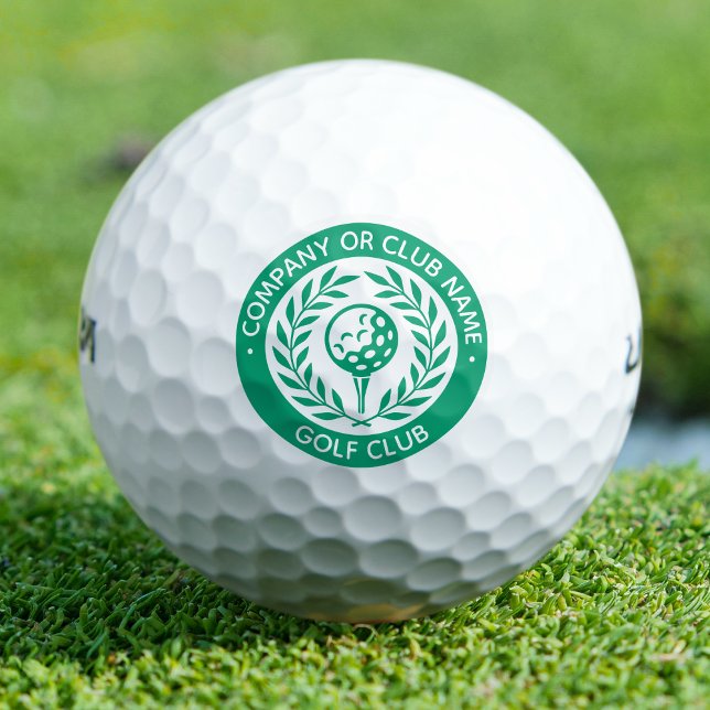 Classic Personalised Name Green Set Golf Balls (Creator Uploaded)