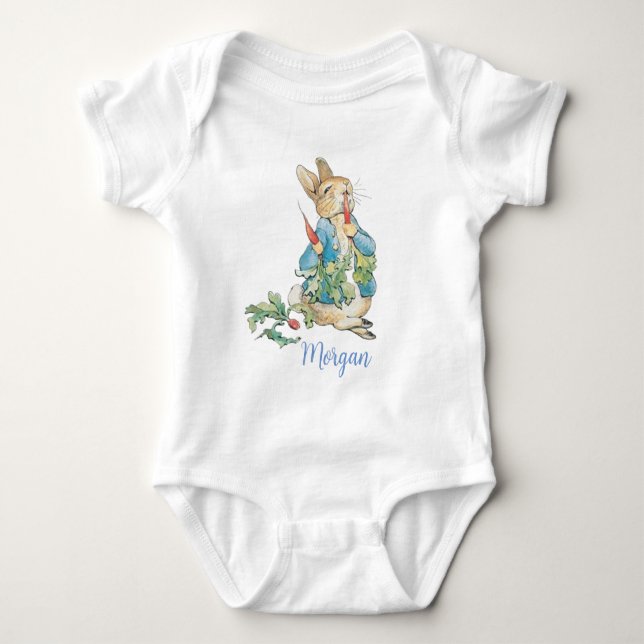 Classic Peter the Rabbit  Baby Bodysuit (Front)