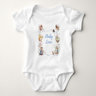 Classic Peter the Rabbit Baby Shower Baby Bodysuit