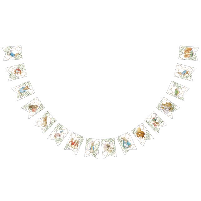 Classic Peter the Rabbit Baby Shower Bunting (All)