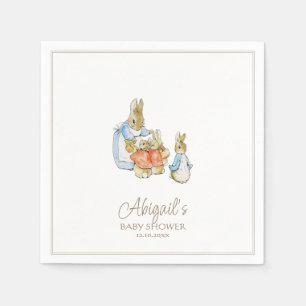 Classic Peter the Rabbit Baby Shower Napkin