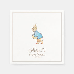 Classic Peter the Rabbit Baby Shower Napkin