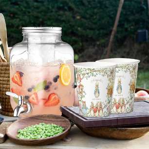 Classic Peter the Rabbit Baby Shower Paper Cups