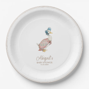Classic Peter the Rabbit Baby Shower Paper Plate