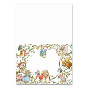 Classic Peter the Rabbit Baby Shower Place Card
