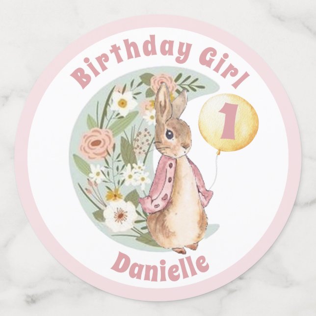 Classic Peter the Rabbit Beatrix Potter Birthday Confetti Zazzle