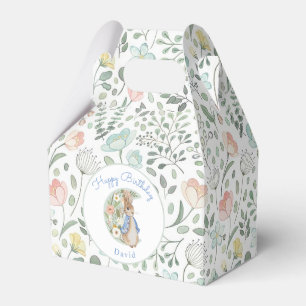 Classic Peter the Rabbit Beatrix Potter Birthday Favour Box