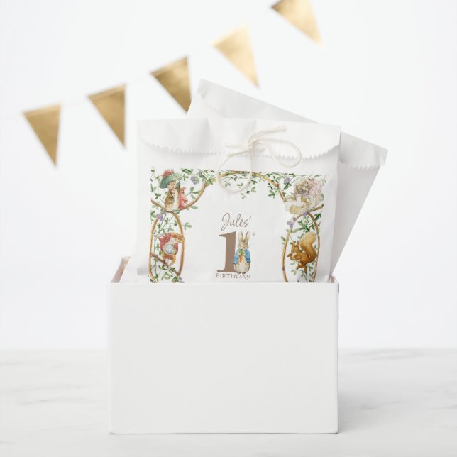 Classic Peter the Rabbit Birthday Favour Bag (Party)