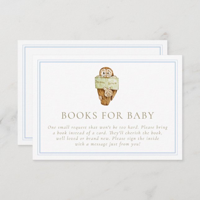 Classic Peter the Rabbit Books For Baby Enclosure Card (Front/Back)
