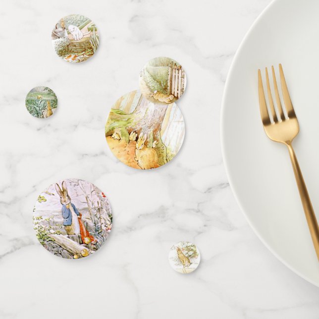 Classic Peter the Rabbit Table Confetti Set 2 (Group)