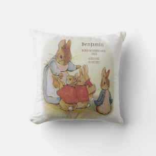 Classic Peter the Rabbit Throw Pillow