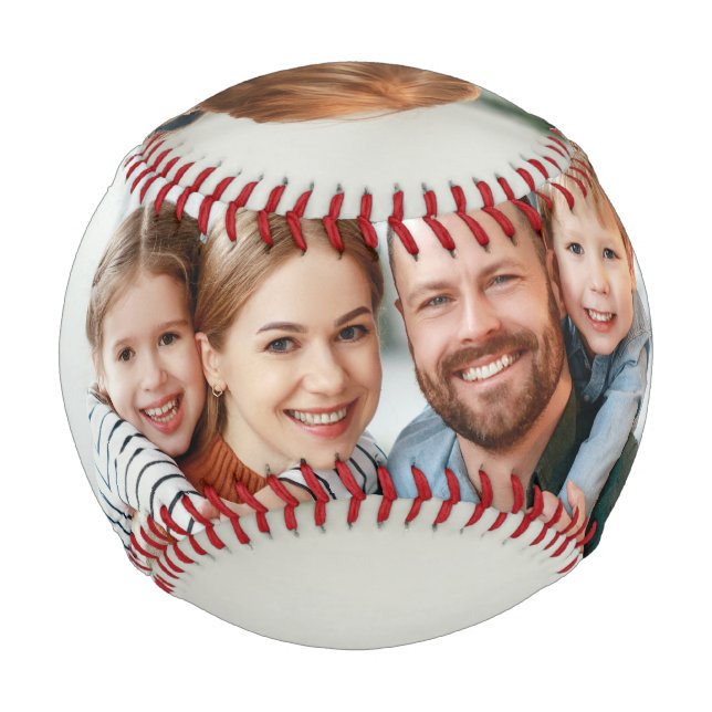 Classic Photo Collage Baseball (Front)