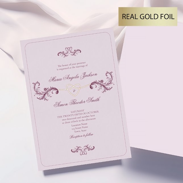 Classic Pink and Gold Wedding (Creator Uploaded)