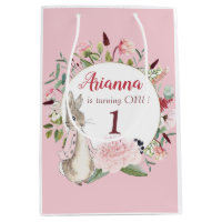 Classic Pink Peter the Rabbit Floral Birthday