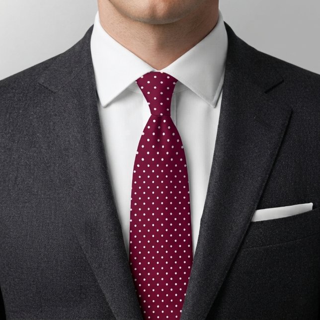 Classic Pink Polka Dot Tie (Creator Uploaded)
