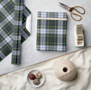 Classic Plaid Clan Gordon Holidays Tartan Wrapping Paper