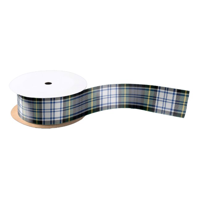Classic Plaid Gordon Rustic Tartan Satin Ribbon (Spool)