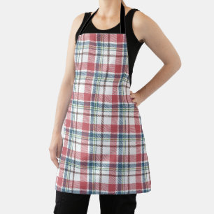 Classic Plaid Pattern Apron