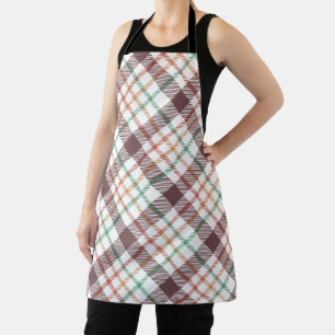 Classic Plaid Pattern Apron