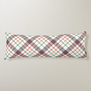 Classic Plaid Pattern Body Cushion