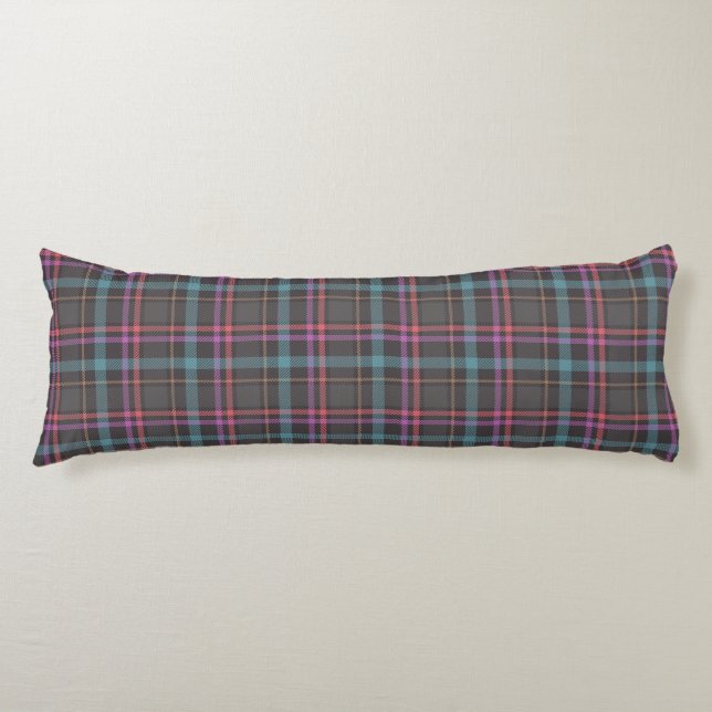 Classic Plaid Pattern Body Cushion (Front)