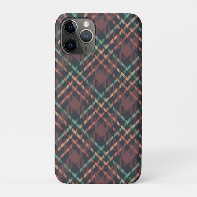 Classic Plaid Pattern Case-Mate iPhone Case (Back)