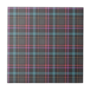 Classic Plaid Pattern Ceramic Tile