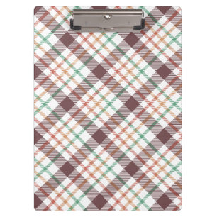 Classic Plaid Pattern Clipboard