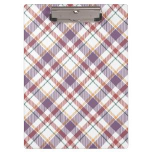 Classic Plaid Pattern Clipboard