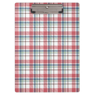 Classic Plaid Pattern Clipboard