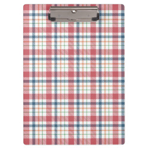 Classic Plaid Pattern Clipboard