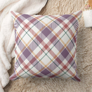 Classic Plaid Pattern Cushion