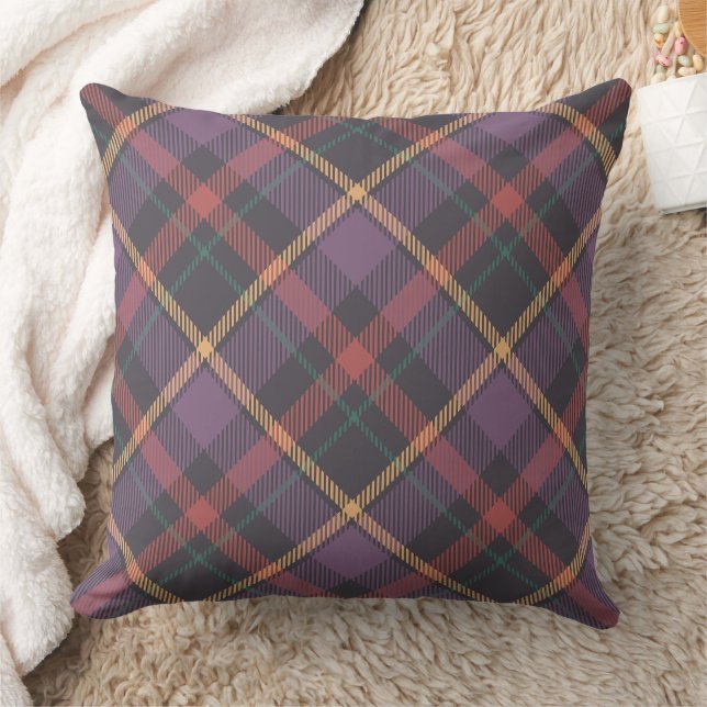 Classic Plaid Pattern Cushion (Blanket)