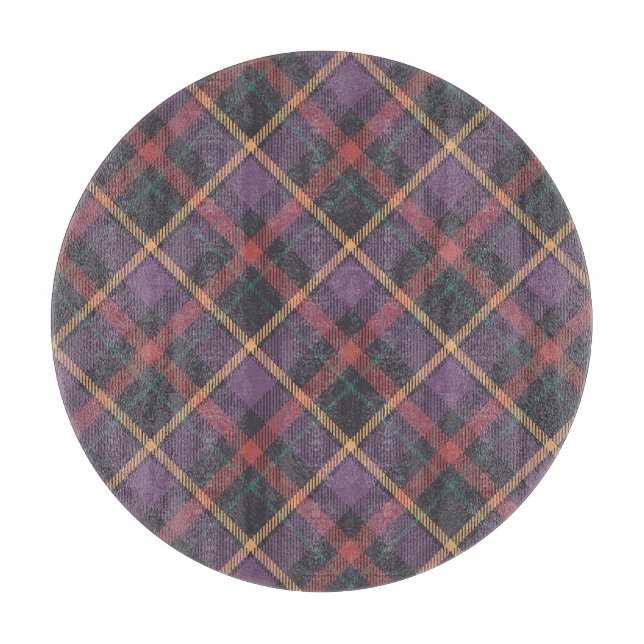 Classic Plaid Pattern Cutting Board (Front)