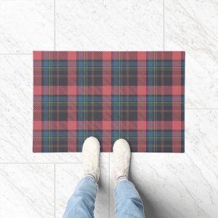 Classic Plaid Pattern Doormat