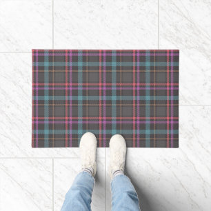 Classic Plaid Pattern Doormat