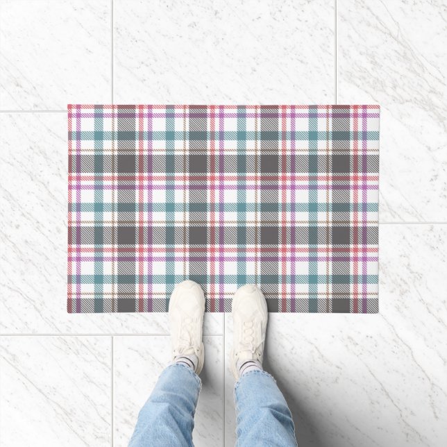Classic Plaid Pattern Doormat (Indoor)