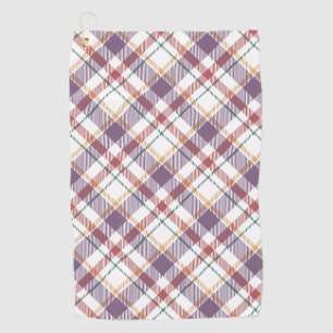 Classic Plaid Pattern Golf Towel