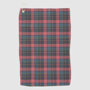 Classic Plaid Pattern Golf Towel