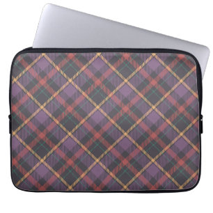Classic Plaid Pattern Laptop Sleeve