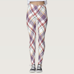 Classic Plaid Pattern Leggings